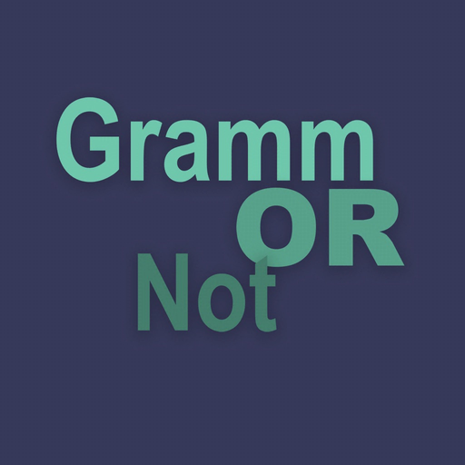 GrammOrNot app icon