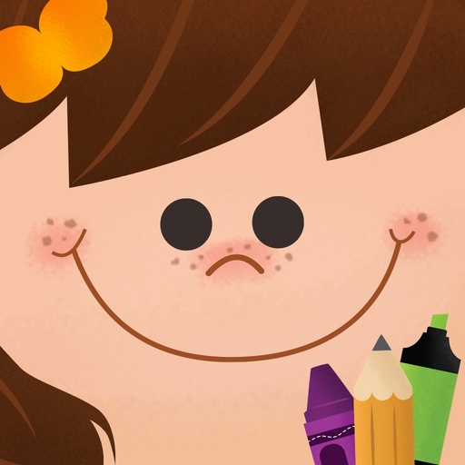Kidoodle - Fun Drawing Doodle Art and Painting for Kids app icon