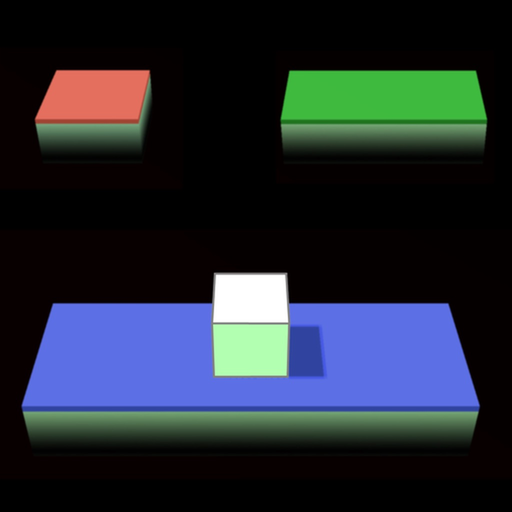 Cube Jump. 3D platforms app icon