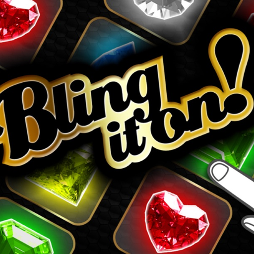 Bling It On! Attain gilt skills in this fun & uniquely addictive gem match game! app icon