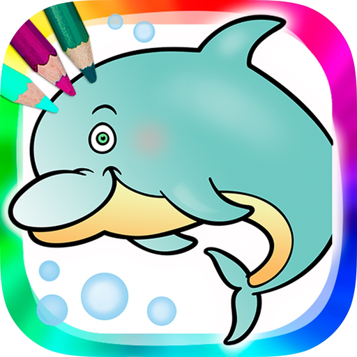 Animals - Coloring Book app icon