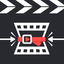 Video Zip - Crop Movie Maker Compress File Size icon