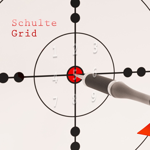 Schulte Grid -attention and fast reading skill trainning app icon