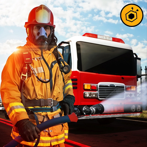 Firefighter Vehicles Rescue 3D app icon