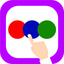 Colors Touch | App for Kindergarten and Preschool Kids icon