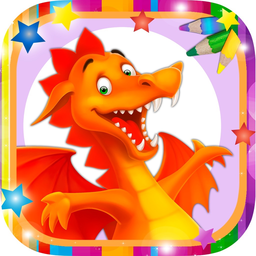Dragons Coloring Pages app icon