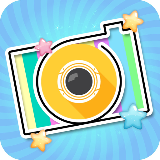 Photo Camera Editor - drawing filters selfie collage maker & pics blender app icon
