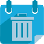 Calendario rifiuti icon