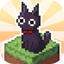 Schrodinger's miniature garden icon
