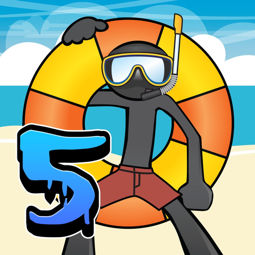 Anger of Stick 5 : zombie app icon