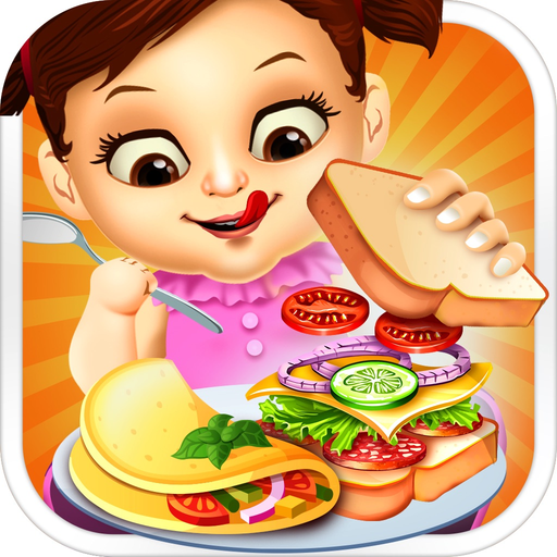 Crazy Food Maker Kitchen Salon - Chef Dessert Simulator & Street Cooking Games for Kids! app icon