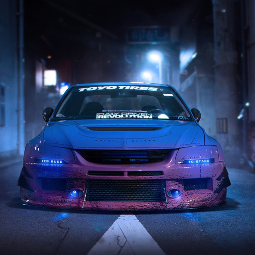 HD Car Wallpapers - Mitsubishi Lancer Evolution Edition app icon