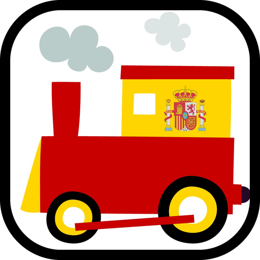 Tren de palabras – Juegos de spelling bee y puzzle busca la palabra para niños app icon