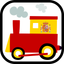 Tren de palabras – Juegos de spelling bee y puzzle busca la palabra para niños icon