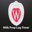 Milking Prep Lag Timer icon