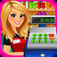 Supermarket Grocery Store Girl icon