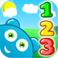 Learning numbers 123 count icon