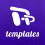 Templates for MS PowerPoint icon