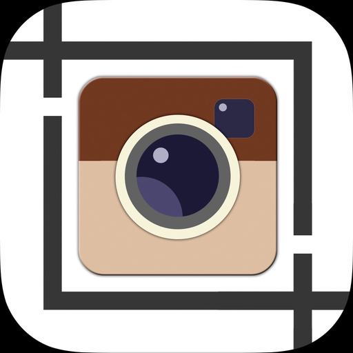 White Frame for Photos effect app icon