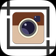 White Frame for Photos effect icon