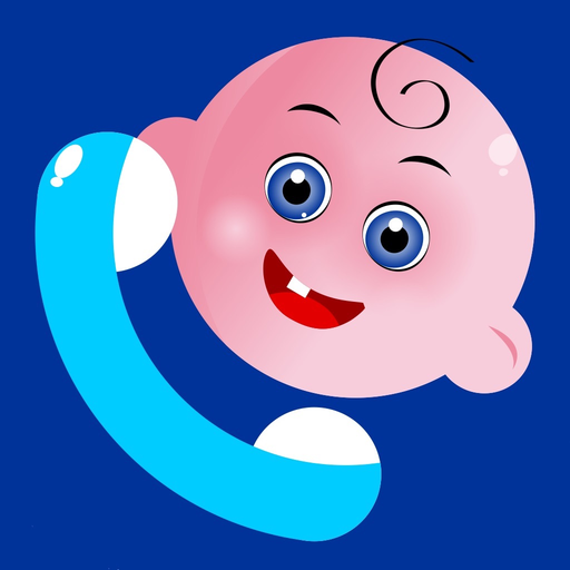Fun phone toy for kids,  Play phone for toddlers with musical baby games app icon