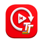 Reverse video - Add caption icon