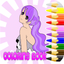 Girl Princess Coloring Pages icon