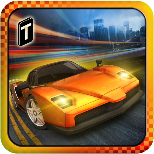 Racing in City 3D app icon