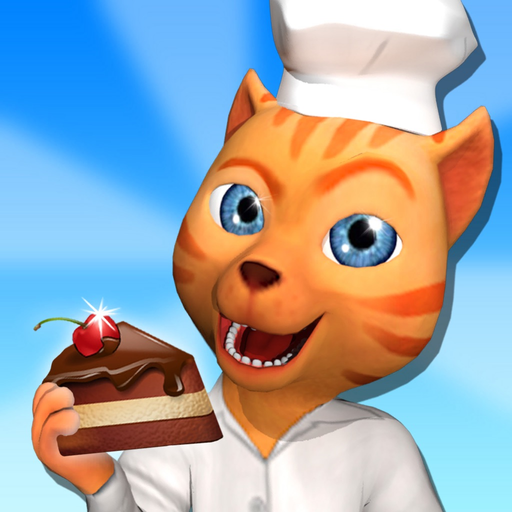 Cat Leo's Bakery Kitchen Game app icon