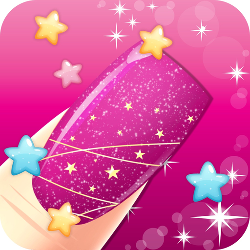 Nail Spa Salon Beautiful girls - makeup makeover and games dressup nails art & polish app icon