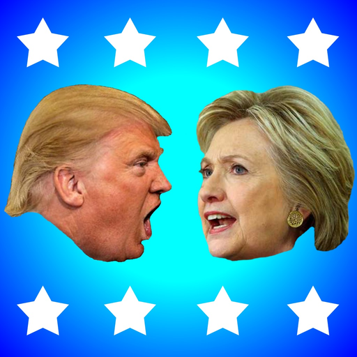Donald Trump vs. Hillary Clinton: Protect and Defend Your Candidate app icon