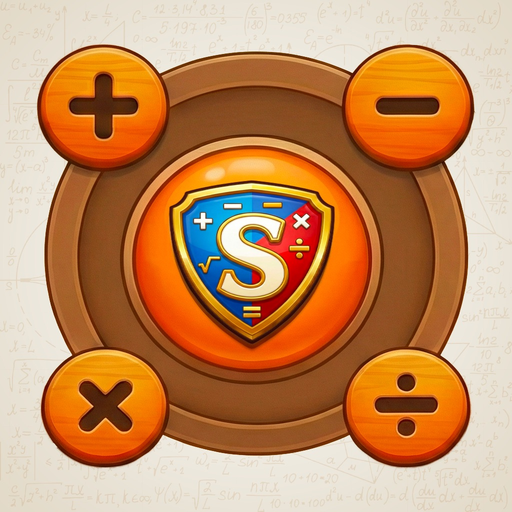 SuperMath: Kids Math Games app icon