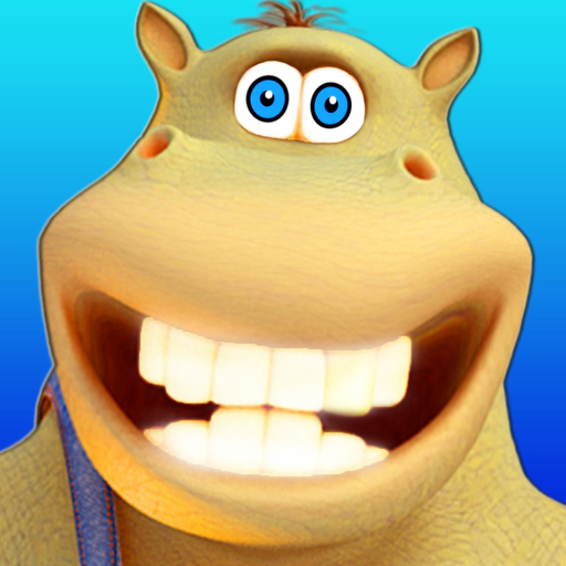 Talking Hippo Rock app icon