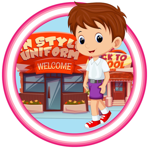 Supermarket Boy School Shopping - Learn to buy uniform, lunchbox & shoes in crazy Super market app icon