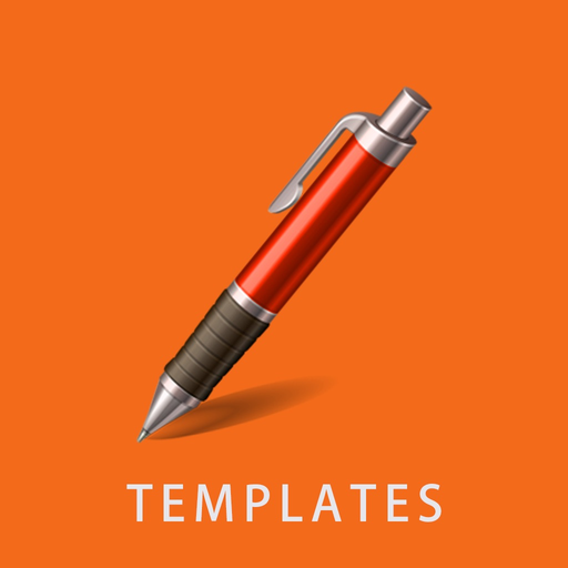 Brochure template for Pages app icon