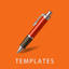 Brochure template for Pages icon