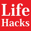 Life hacks, tricks and tips for daily use icon