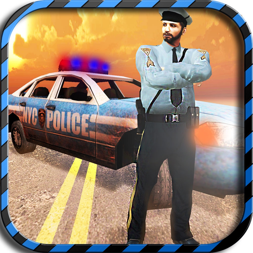 Drunk Driver Police Chase Simulator - Catch dangerous racer & robbers in crazy highway traffic rush app icon