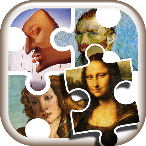 Famous Paintings Jigsaw Puzzle Game – Free Art Games for Kids to Train Your Brain app icon