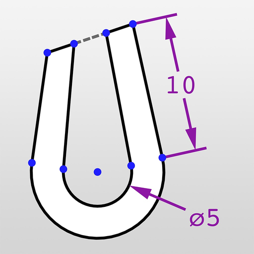 Updraw - create 2D CAD drawings with dimensions app icon