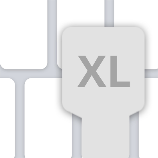 Larger Keyboard – Type Faster w Bigger XL Keys app icon