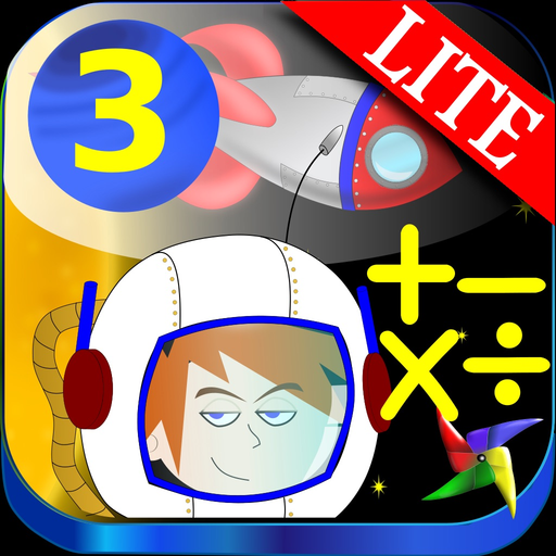 Third Grade Math Games Lite app icon