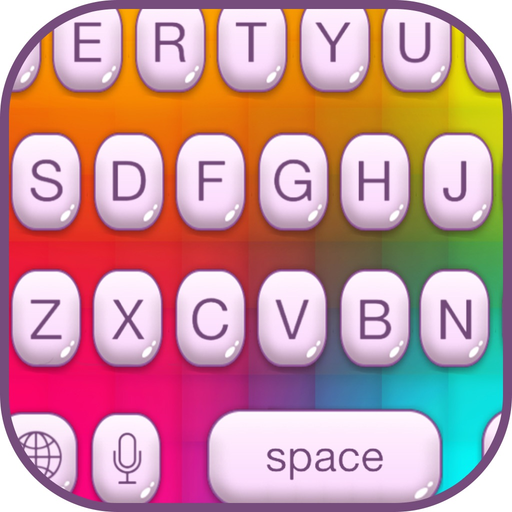 Rainbow Keyboard Changer – Cool Emoji Keyboard.s with Beautiful Color.ful Themes and Fonts app icon