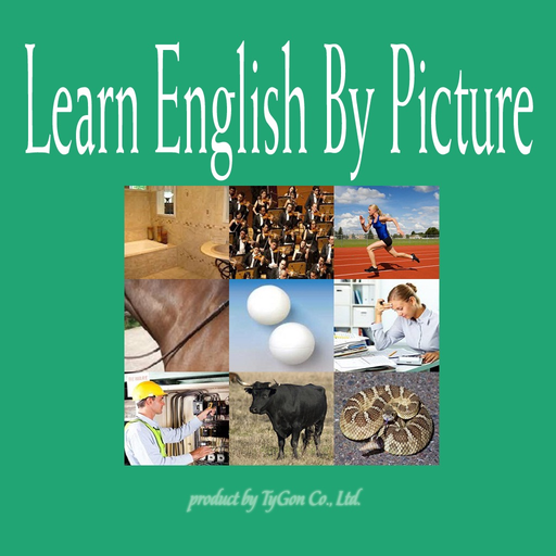 Learn English by Picture and Sound - Easy to learn english vocabulary app icon