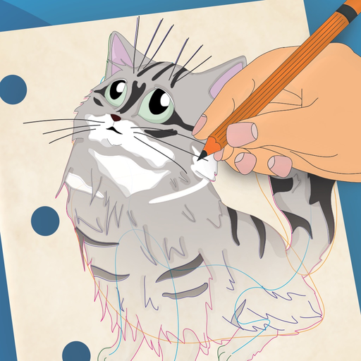 How To Draw Cats & Kittens app icon