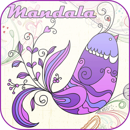 Mandala Colors Pages Therapy : Best Coloring Book For Stress Relieving Free app icon