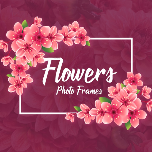 Flower Photo Frame & Editor app icon