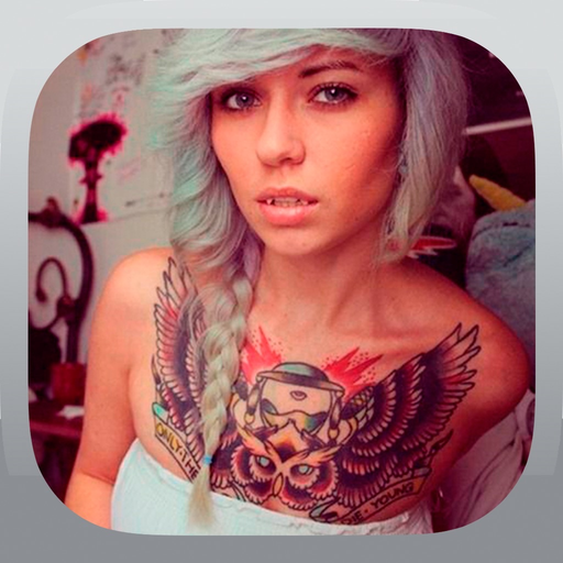 Tattoo photos to inspire app icon