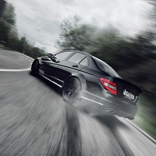 HD Car Wallpapers - Mercedes C63 Edition app icon