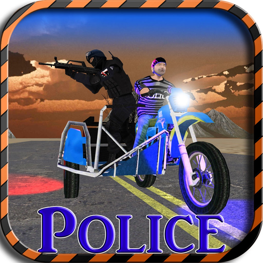 Dangerous robbers & Police chase simulator - Dodge through highway traffic and arrest dangerous robbers app icon